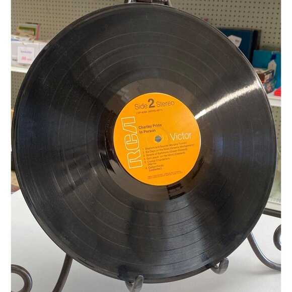 Charley Pride In Person Vinyl Record LP LSP-4094 RCA Victor Stereo Live Panther - Picture 7 of 7